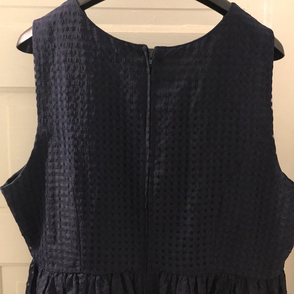 BLUE CHECKERED DRESS - Picture 3 of 4